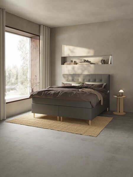 Sengegavl 150x124 NISA grå-40