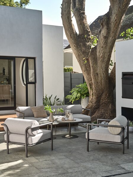 Lounge set BRUMUNDDAL 5pers. brown