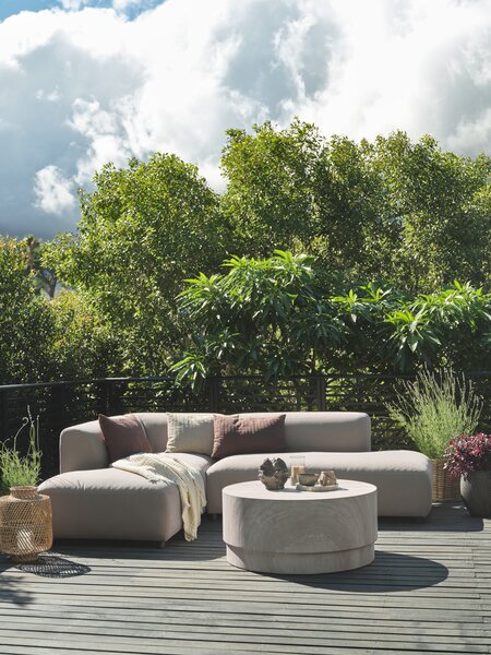 Loungesoffa STORHOGNA 4-sits allväders mullvad