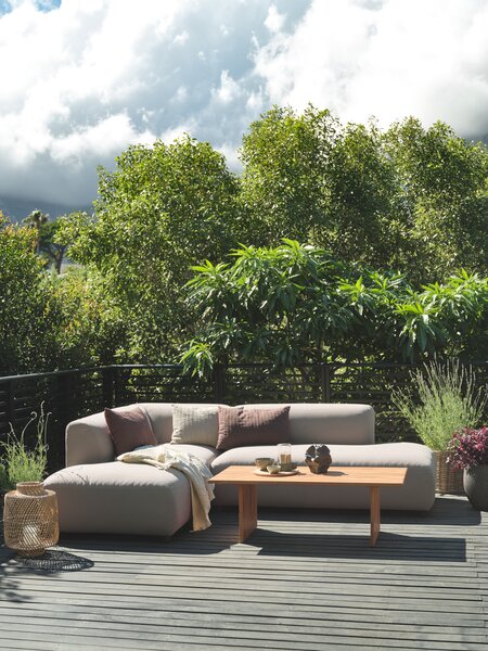 Loungesoffa STORHOGNA 4-sits allväders mullvad