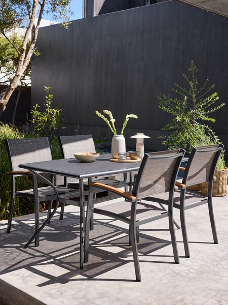 Gartentisch LARVIK B90xL150 grau