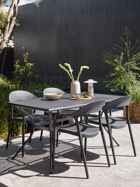 Gartentisch LARVIK B90xL150 grau