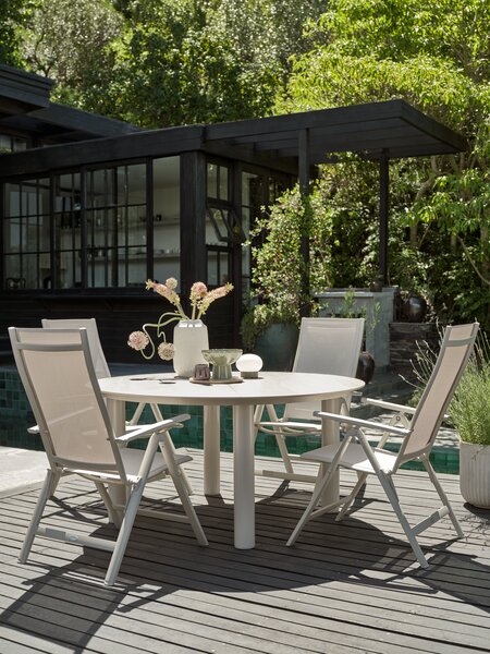 Kerti asztal SURNADAL ÁTM150 bézs