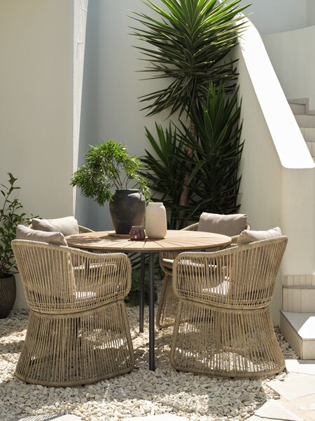 Silla de jardín STORDALEN natural