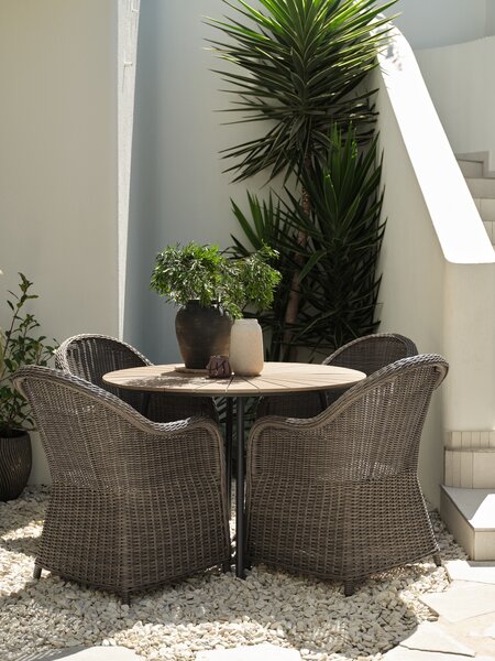 Trädgårdsstol GAMMELBY grå