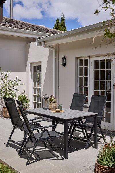 Kerti asztal MARIELYST SZ90xH150 szürke