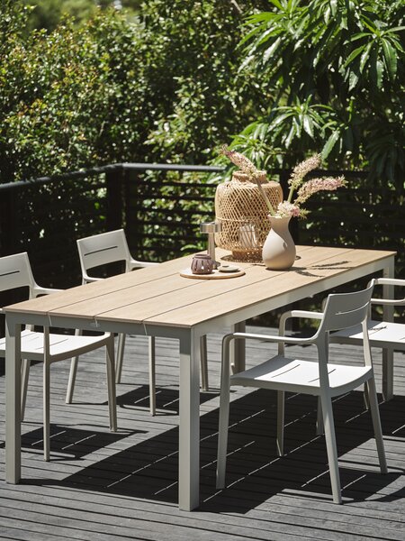 Table de jardin MARIELYST l90xL205 beige