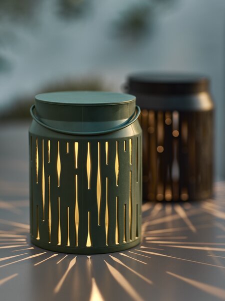 Batterilampe SVAN Ø11xH14 cm assorteret