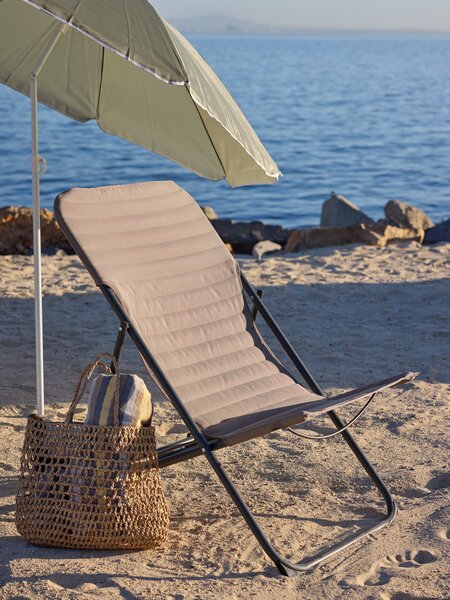 Silla de playa STARENGE marrón