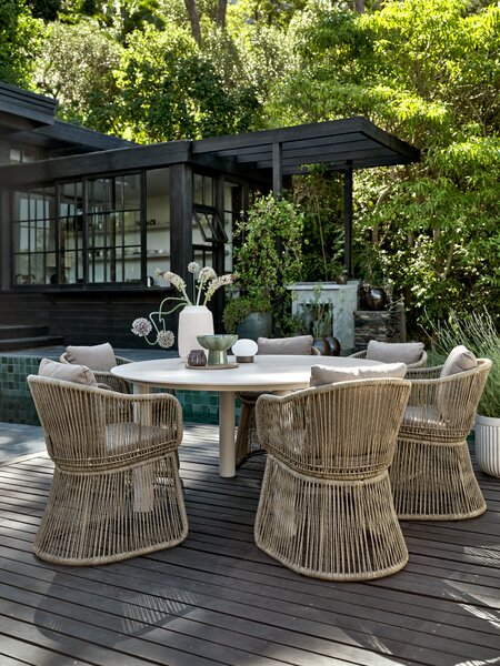 Silla de jardín STORDALEN natural