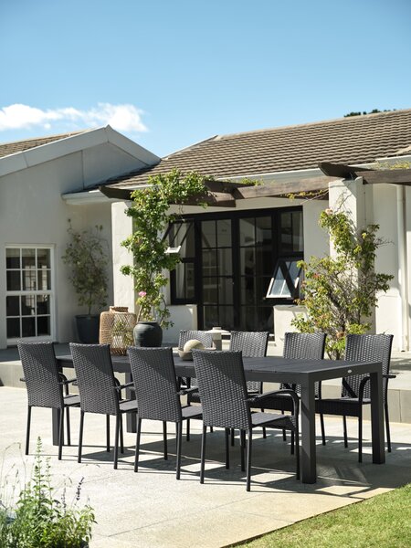 TYDAL D208/272 sto + 4 GUDHJEM stolice crna