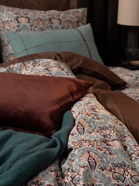 Bettwäsche LOVIS 160x210 petrol