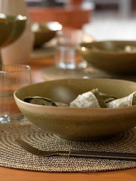 Bowl SIGURD D24xH7cm light green