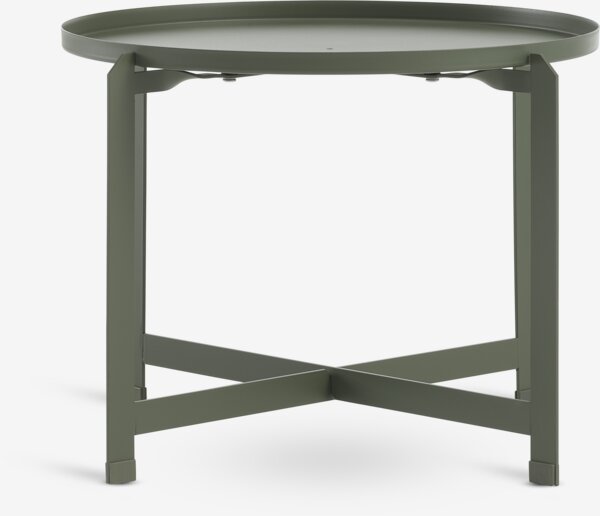 Масичка BORRE Ø50xВ40см маслиненозелена