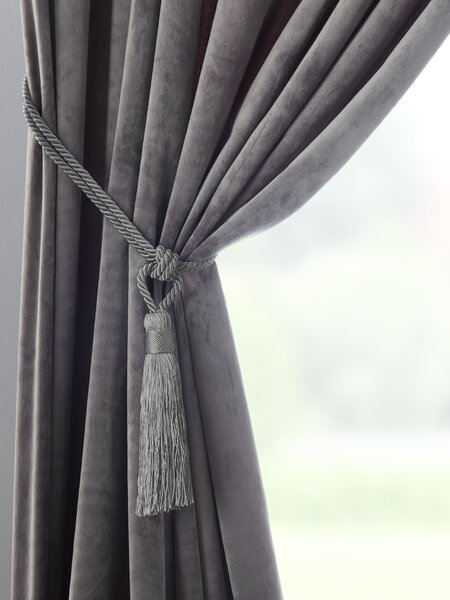 Tie-back HVASSER dark grey