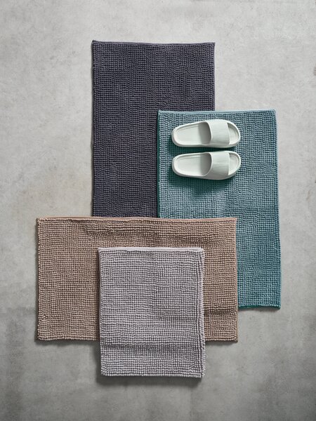 Bath mat FAGERSTA 50x80 cm light grey