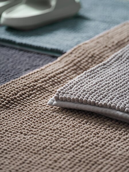 Bath mat FAGERSTA 50x80 cm light grey