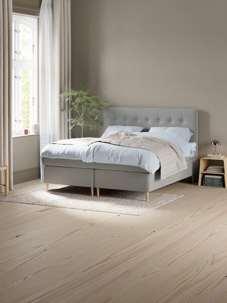 Sängynpääty 180x124cm NISA harmaa-23