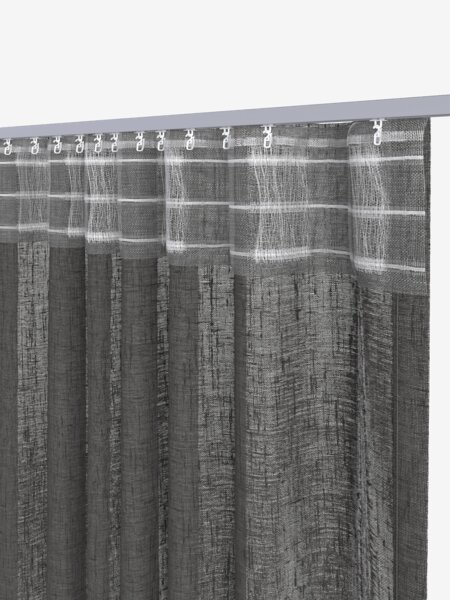 Gardin TUSTNA 1x140x245 mörkgrå