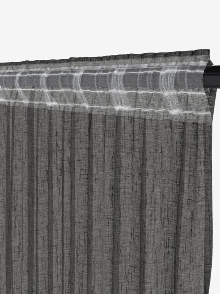Gardin TUSTNA 1x140x245 mörkgrå