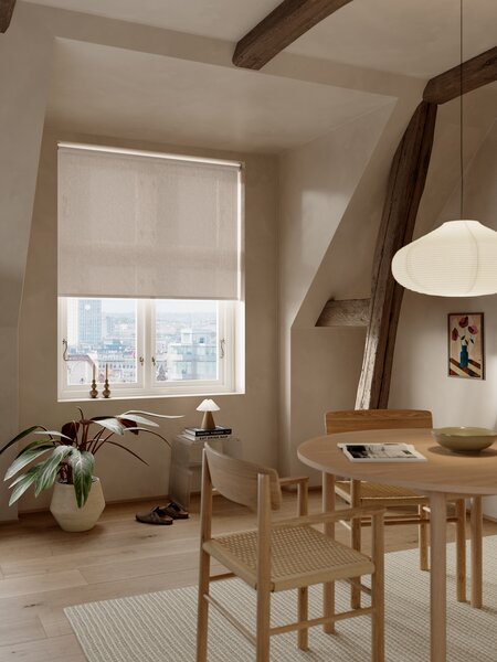 Rullgardin HIDRA 100x170 beige sladdlös