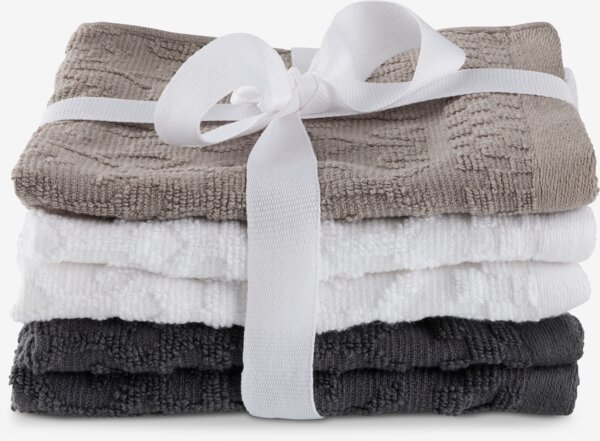 Vaskeklut STIDSVIG 30x30cm 5 stk/pk KRONBORG