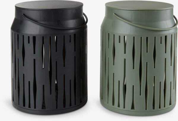 Batterilampe SVAN Ø11xH14 cm assorteret