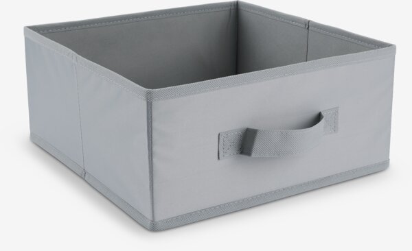 Panier ALBAN l28xL28xH13cm vert clair