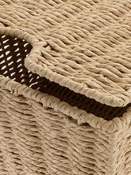 Contenitore portaoggetti ESPEN P26x26xH17 cm con coperchio