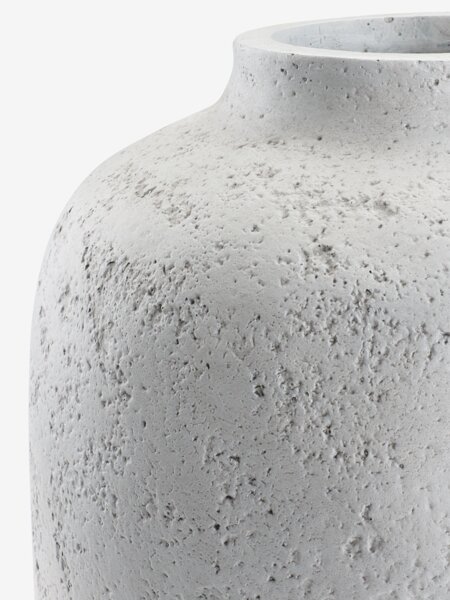Vase ROLAND D23xH38cm light grey