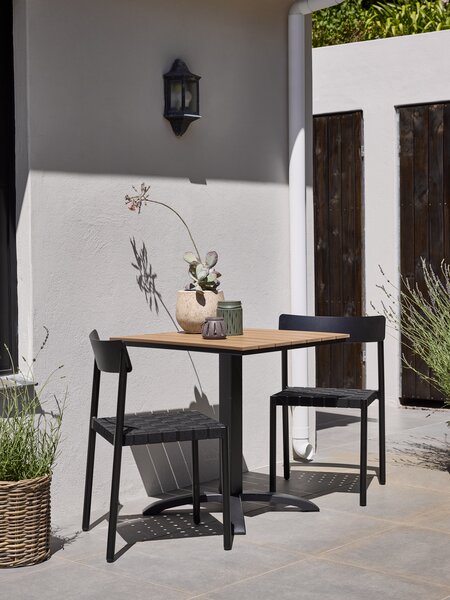 Table bistrot HOBRO l70xL70 naturel