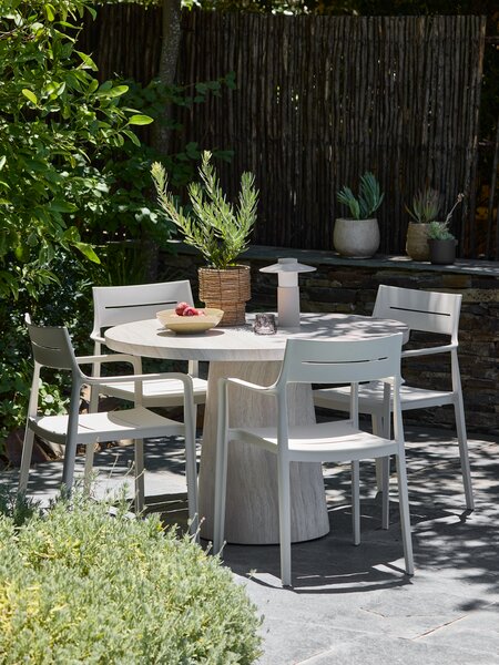 Rakásolható kerti szék INGSTRUP bézs