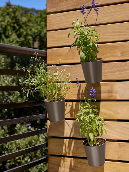 Altanpotte BILLE Ø12xH19 assorteret