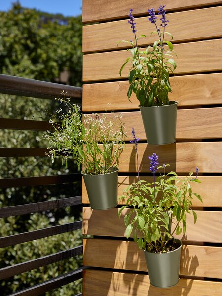 Altanpotte BILLE Ø12xH19 assorteret