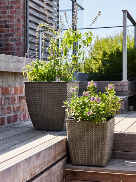 Planter basket ISLOM 31x31 nt. SALES NO