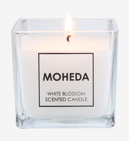 Duftlys MOHEDA B7xL7xH7cm white blossom