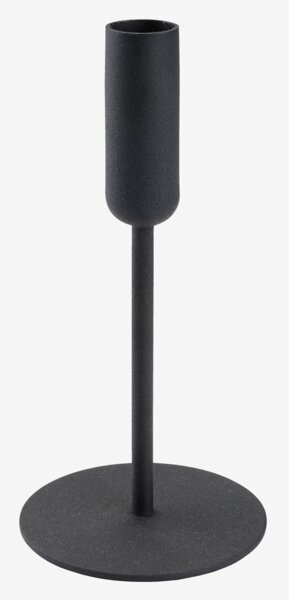 Lysestake OLAV Ø9xH18cm svart