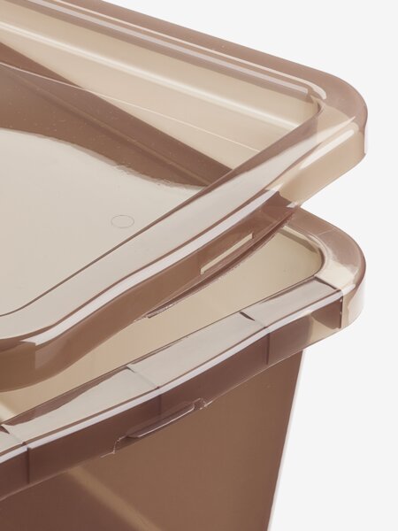 Boks BASIC BOX 15L m/lokk aubergine