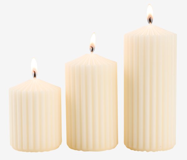 Kubbelys GAUTE Ø6cm 3stk/pk