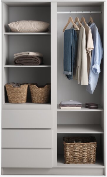 Kleiderschrank LIMFJORDEN 120x200 2 Türe