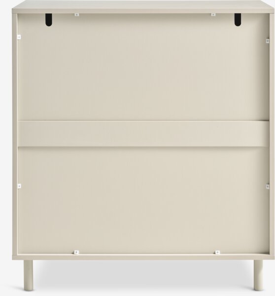 Kommode SKAVE 3 skuffer beige