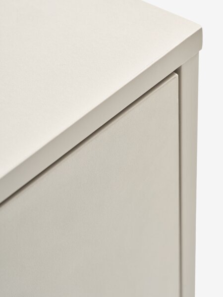 Kommode SKAVE 3 skuffer beige