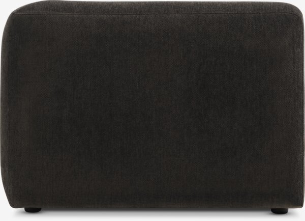 Sofa module SKEJBY chaise longue right dark brown