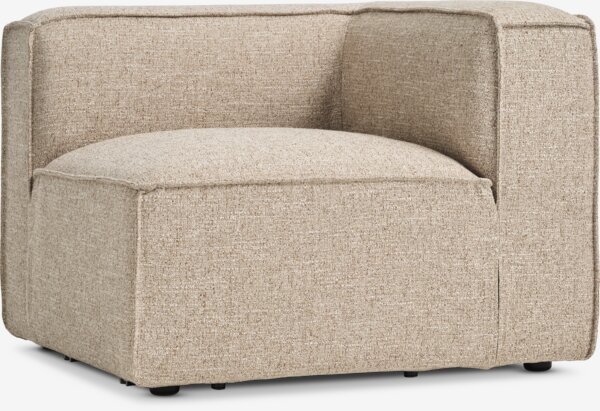 Sofa module SKIBBY corner/end sand fabric