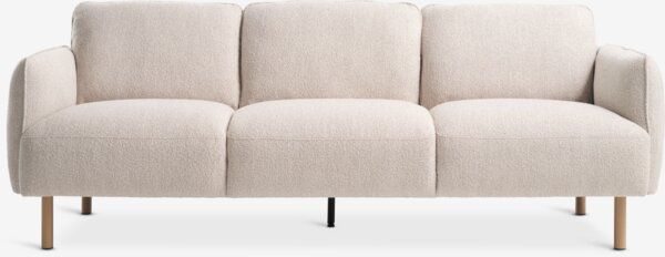 Sofa DALSHUSE 3 seater beige fabric
