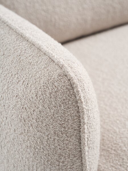 Sofa DALSHUSE 3 seater beige fabric