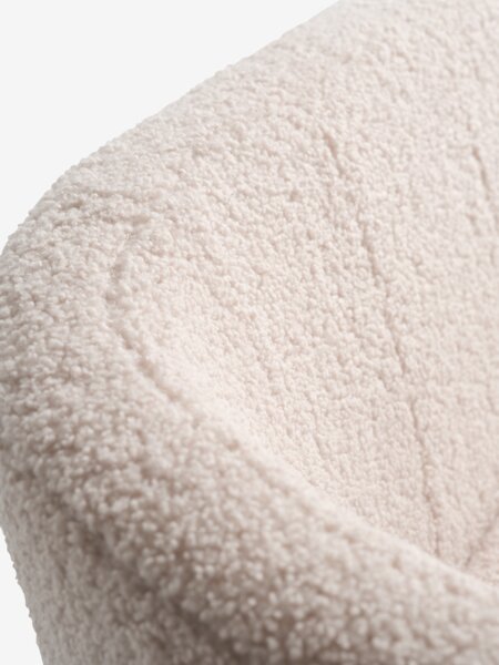 Sofa GLOSTRUP 2 seater off-white teddy fabric