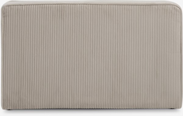 Bäddsoffmodul SJELLE armstöd 2 st beige tyg
