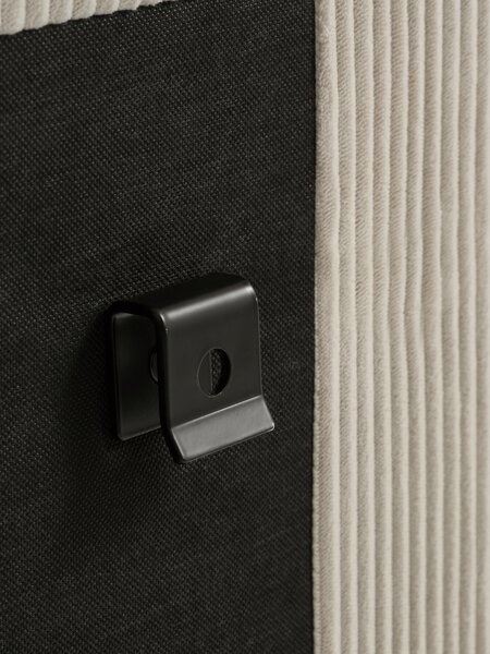 Bäddsoffmodul SJELLE armstöd 2 st beige tyg