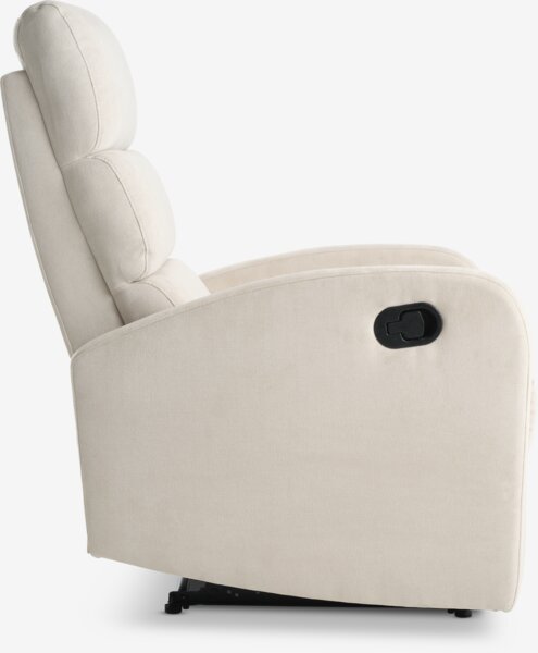 Recliner NAKSKOV sand stoff